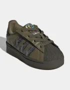 adidas Originals Детски маратонки SUPERSTAR LED LIGHTS в зелено IH6391