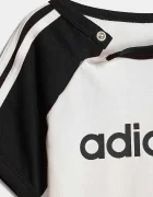 adidas Originals Детски памучен комплект в бяло KD1055