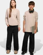 adidas Originals Детски панталон в черно с изчистен дизайн KC7033