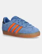 adidas Originals Детски велурени маратонки GAZELLE в синьо JP7134