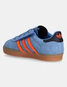 adidas Originals Детски велурени маратонки GAZELLE в синьо JP7134