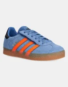 adidas Originals Детски велурени маратонки GAZELLE в синьо JQ7836