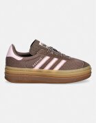 adidas Originals Gazelle Bold маратонки дамски от кожа кафяви KI7225