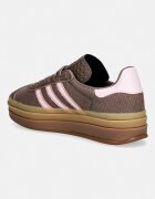 adidas Originals Gazelle Bold маратонки дамски от кожа кафяви KI7225