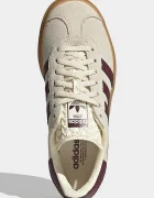 adidas Originals GAZELLE BOLD маратонки за деца от кожа бежови KI4559