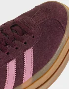 adidas Originals GAZELLE BOLD маратонки за деца от велур бордо обувки с платформа KK2729