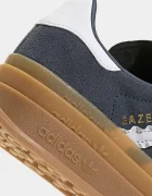 adidas Originals GAZELLE BOLD маратонки за деца от велур тъмносини KJ2429