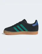 adidas Originals GAZELLE маратонки за деца от велур черни KI7134