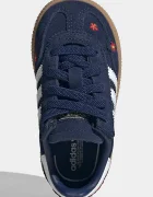 adidas Originals HANDBALL SPEZIAL маратонки за деца от велур тъмносини KI0372