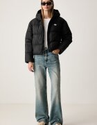 adidas Originals капитонирано яке дамско Hooded Padded черно KT4236