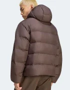 adidas Originals капитонирано яке мъжко Hooded Regen кафяво KR7197