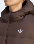 adidas Originals капитонирано яке мъжко Hooded Regen кафяво KR7197