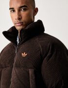 adidas Originals капитонирано яке мъжко от джинс Corduroy Puffer кафяво KS4159