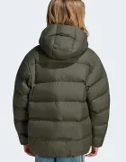 adidas Originals капитонирано яке за деца зелено KS1723