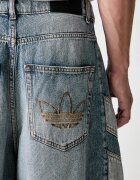 adidas Originals къс панталон мъжки от деним син със стандартна талия KE0133