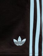 adidas Originals къс панталон тип анцуг дамски кафяв с висока талия KQ6521