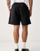 adidas Originals къс панталон тип анцуг мъжки с памук Essentials черен със стандартна талия KS8940