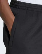 adidas Originals къс панталон тип анцуг мъжки с памук Essentials черен със стандартна талия KS8940