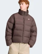 adidas Originals късо мъжко яке Stand Collar Regen кафяво KR7188