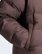adidas Originals късо мъжко яке Stand Collar Regen кафяво KR7188
