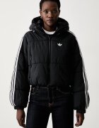 adidas Originals късо яке дамско Adicolor черно KG6673