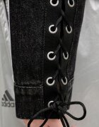 adidas Originals късо яке дамско от деним черно KS1394