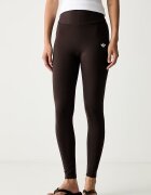 adidas Originals клин дамски Essentials кафяв с висока талия KV9150