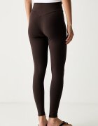 adidas Originals клин дамски Essentials кафяв с висока талия KV9150