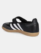 adidas Originals Кожени балеринки Samba Jane в черно JQ6445