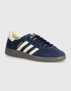 adidas Originals Кожени маратонки Hanball Spezial в тъмносиньо IF7087