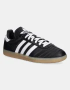 adidas Originals Кожени маратонки Samba JP в черно JQ9056