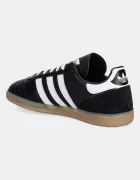 adidas Originals Кожени маратонки Samba JP в черно JQ9056