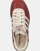 adidas Originals Кожени маратонки Samba OG в бордо JI3216