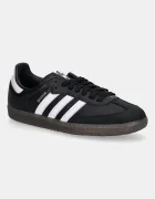 adidas Originals Кожени маратонки Samba OG x Jeremy Scott в черно JQ8835