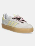 adidas Originals Кожени маратонки Sambae W в сиво JI2739