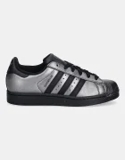 adidas Originals Кожени маратонки Superstar II в черно IH1598
