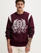 adidas Originals Памучен пуловер Varsity Regular
