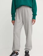 adidas Originals Памучен спортен панталон Essential в сиво с меланжов десен IY4988