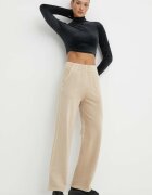 adidas Originals Памучен спортен панталон Essentials+ в бежово с изчистен дизайн IR6017