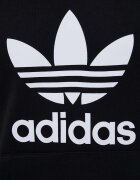 adidas Originals Памучен суичър Classics Trefoil Hoodie в черно с качулка принт IM4489