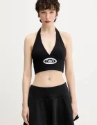 adidas Originals Памучен топ Campus V Top