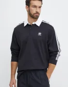 adidas Originals Памучна блуза с дълги ръкави Adicolor