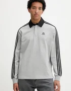 adidas Originals Памучна блуза с дълги ръкави Rugby Polo