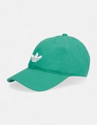 adidas Originals Памучна шапка с козирка в зелено KC8039