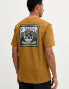 adidas Originals Памучна тениска Graphic Lo Ss T