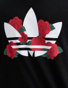adidas Originals Памучна тениска в черно с принт KS7621