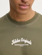 adidas Originals Памучна тениска Wabash в зелено с принт JP4476