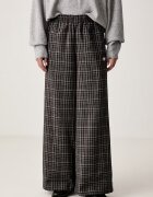 adidas Originals панталон дамски Advanced Archive кафяв с висока талия LG3958