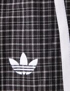 adidas Originals панталон дамски Checks черен със стандартна талия LD5340