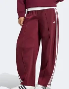 adidas Originals панталон дамски Firebird Barrel бордо с висока талия LF1060
